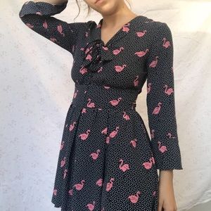 Zara basics flamingo romper